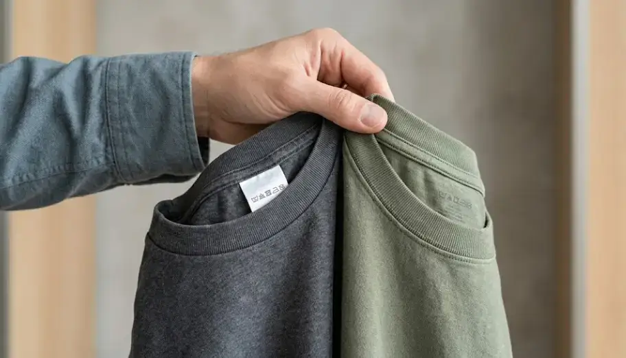 Heavyweight cotton tee comparison Uniqlo and Target Goodfellow