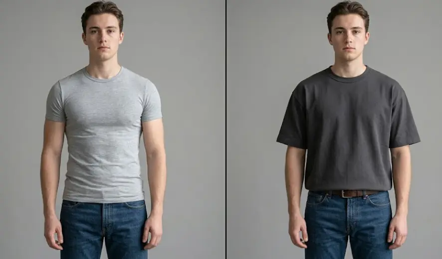 Why Boxy Tees Usually Look Better Than Tight Tees