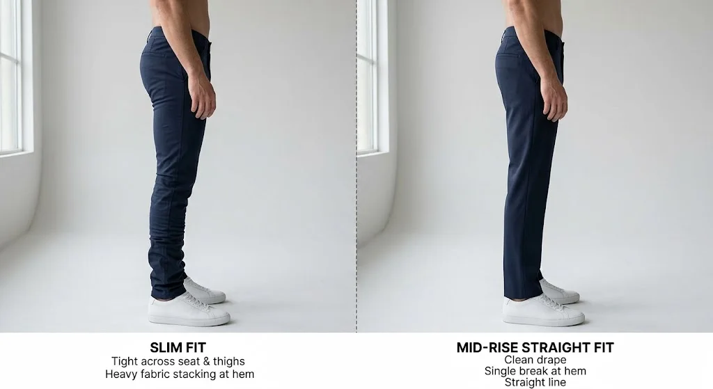 How Pants Should Fit If You’re Not Tall or Lean
