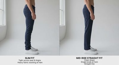 How Pants Should Fit If You’re Not Tall or Lean